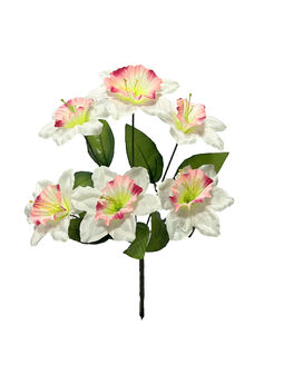 Искусственные цветы Букет Нарциссов "Измаил", 6 голов, 390 мм