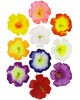 Искусственные пресс цветы со вставкой и тычинкой Лотос, 90 мм