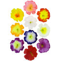 Искусственные пресс цветы со вставкой и тычинкой Мальва, 90 мм