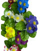 Штучні квіти Бордюрний букет Мальви, 5 голів, мікс, 200 мм
