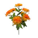 Искусственные цветы Букет Хризантемы, 7 голов, микс, 570 мм