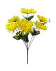 Искусственные цветы Букет Хризантемы, 7 голов, микс, 530 мм