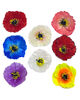Искусственные цветы Мака, атлас, микс, 120 мм
