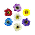 Штучні квіти Мака, атлас, мікс, 100 мм