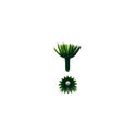 Тычинка для цветов "Ежик", зеленая с салатовым, высота 25 мм