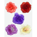 Штучні квіти Троянди, атлас, мікс, 140 мм
