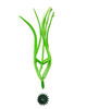 Тычинка для цветов, зеленая с белым, 7 нитей, 110 мм
