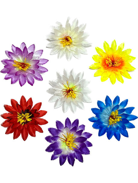 Искусственные цветы Крокуса, атлас, микс, 110 мм