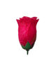 Штучні квіти Троянди бутон, 2 шари пелюсток, шовк покращений, 85 мм