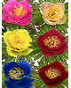 Искусственные цветы букет Розы, 10 голов, 430 мм