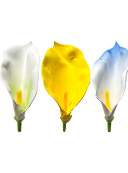 Искусственные цветы Калла латекс, 130 мм