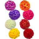 Штучні квіти Жоржина "Кулька", шовк, мікс, 140 мм