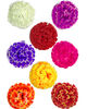 Штучні квіти Жоржина "Кулька", шовк, мікс, 90 мм