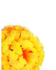 Искусственные цветы Георгина "Шарик", шелк, микс, 90 мм