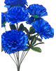 Штучні квіти Букет Гвоздики, 9 голів, мікс, 430 мм