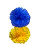 Штучні квіти Букет Гвоздики, 9 голів, мікс, 430 мм