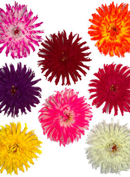 Искусственные цветы Хризантемы, шелк, микс, 190 мм