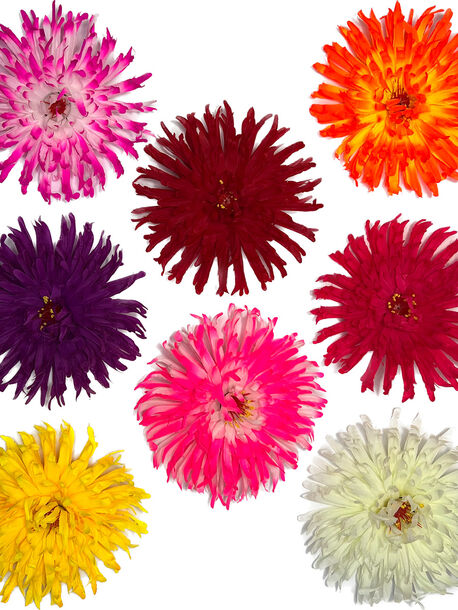 Искусственные цветы Хризантемы, шелк, микс, 190 мм