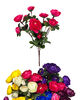 Штучний букет Півонії, 15 квіток, мікс, 350 мм