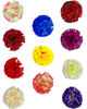 Искусственные цветы Гвоздика, шелк, разноцветная, 75 мм