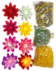 Искусственные цветы Герберы "Собери сам", микс, шелк, 145 мм