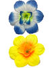 Штучні Прес квіти з тичинкою та вставкою Мальва, 120 мм
