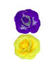 Искусственные цветы Роза открытая, шелк, микс, 100 мм