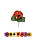 Штучні квіти Бордюрний букет Гербери, 5 голів, мікс, 190 мм