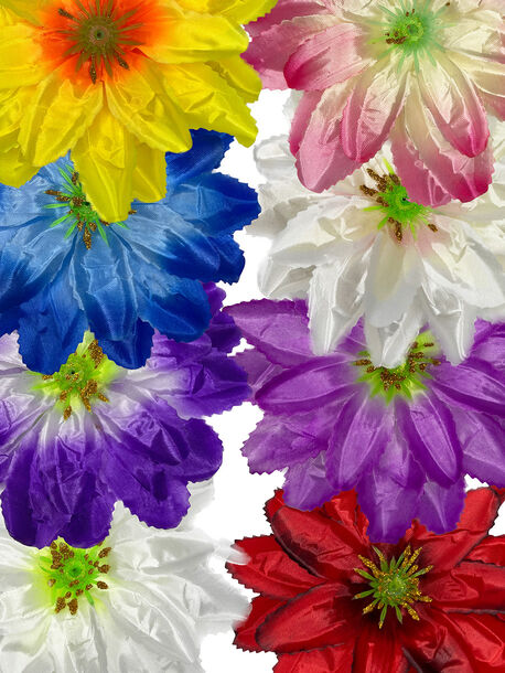 Искусственные цветы Крокуса, атлас, микс, 160 мм