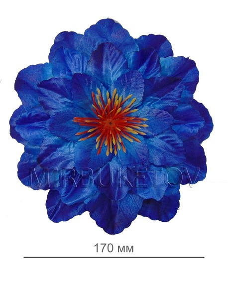 Штучні квіти Гербера, атлас, 170 мм